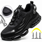 Wyatt™ | Zapatillas de seguridad con suela gruesa y cierre rotativo