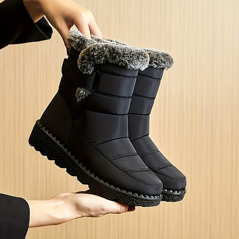 Erin™ | Botas de nieve impermeables con forro de pelo