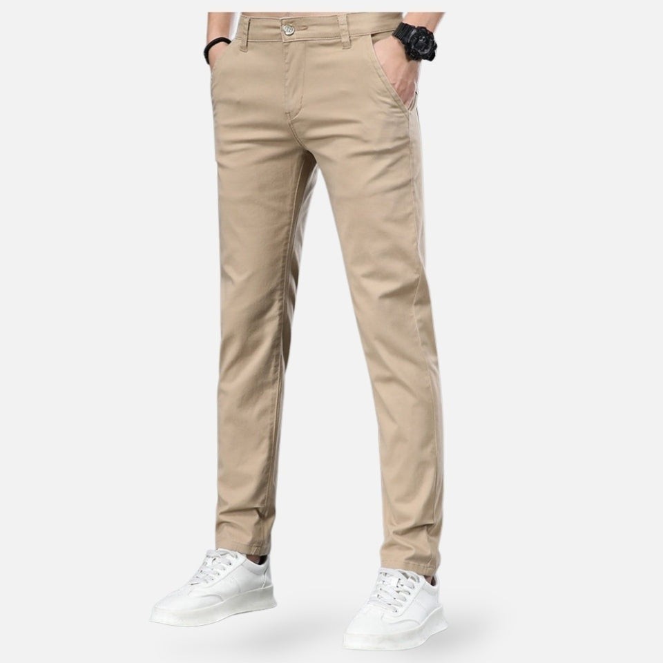 Byron™ | Pantalón chino slim fit casual