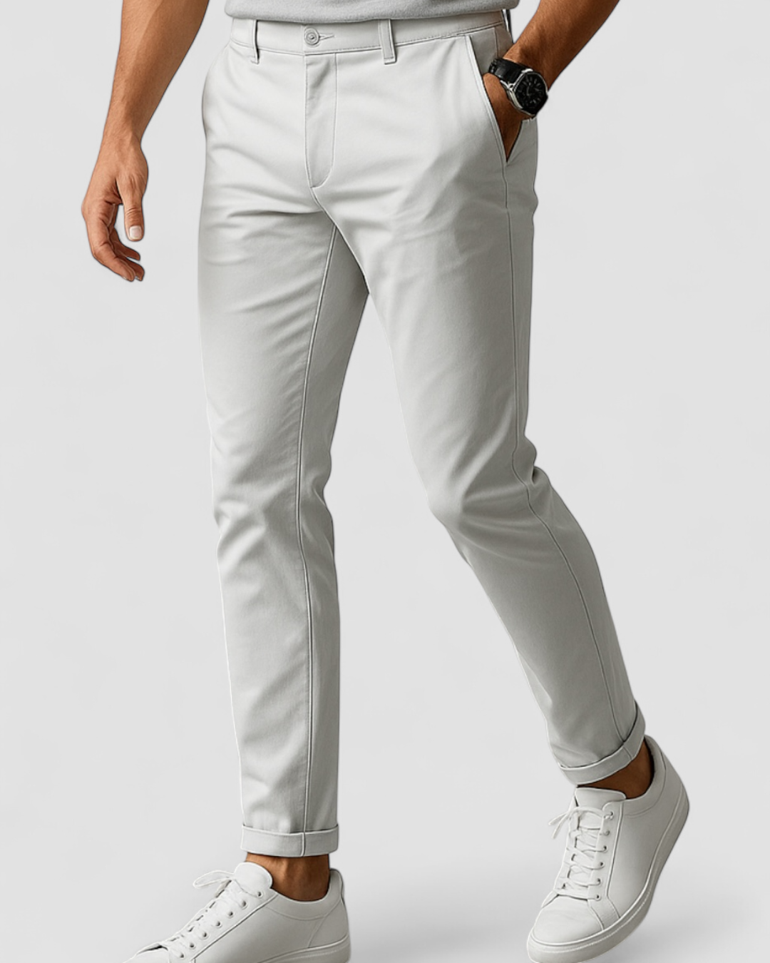 Byron™ | Pantalón chino slim fit casual
