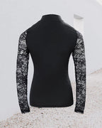 Jersey de manga larga con encaje - vista 4