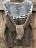 Madison™ | Jersey nórdico oversize de punto jacquard