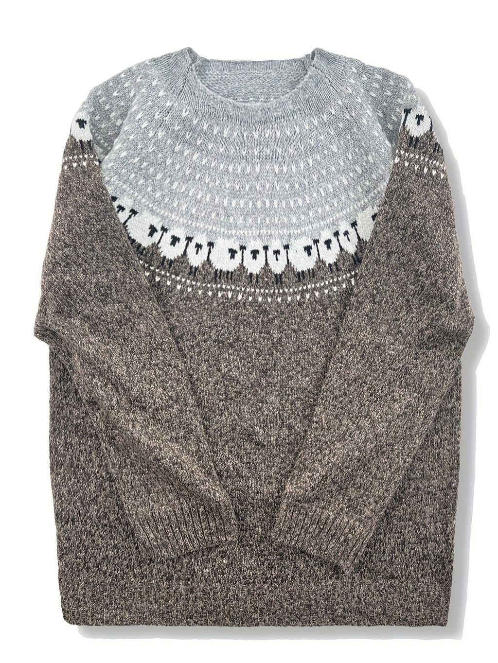 Madison™ | Jersey nórdico oversize de punto jacquard