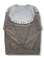 Madison™ | Jersey nórdico oversize de punto jacquard