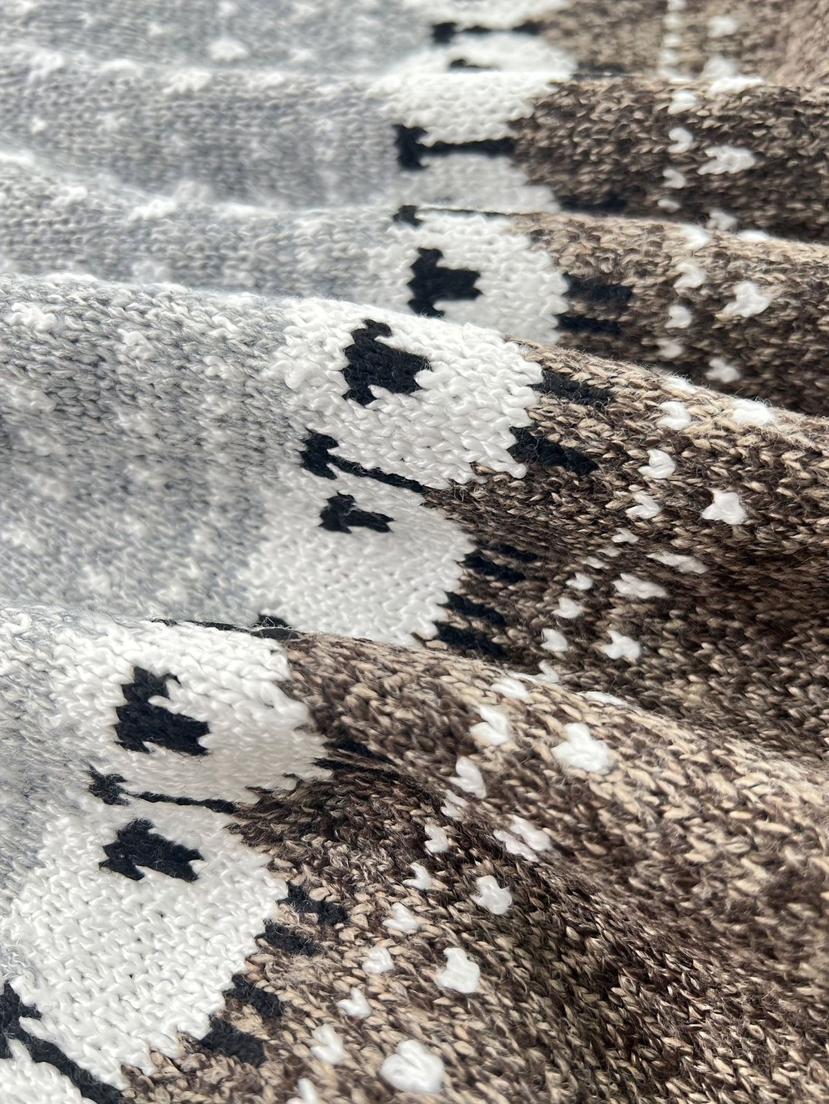 Madison™ | Jersey nórdico oversize de punto jacquard