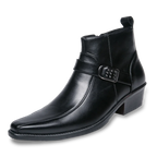 Adrian™ | Botines Chelsea de piel con hebilla lateral