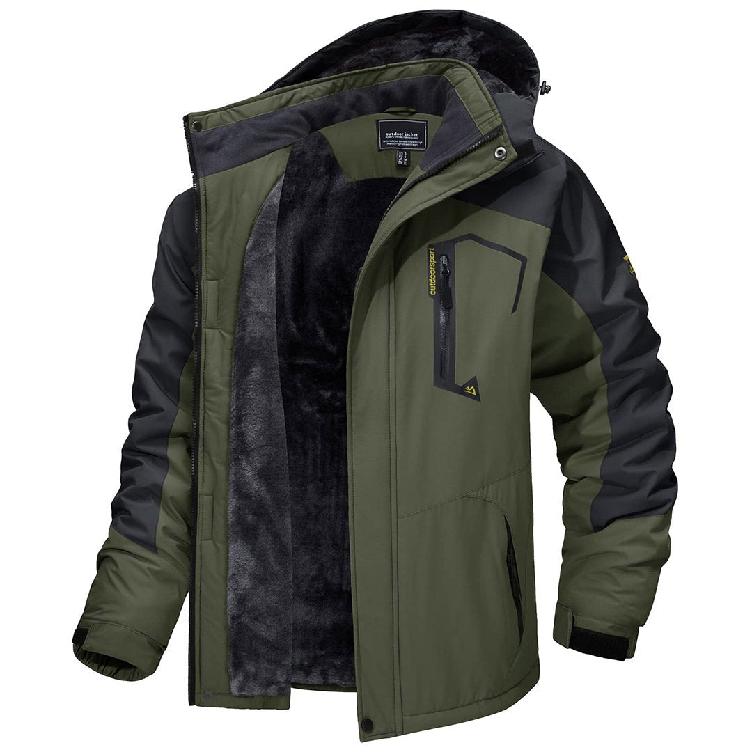 Josiah™ | Anorak impermeable forrado con capucha