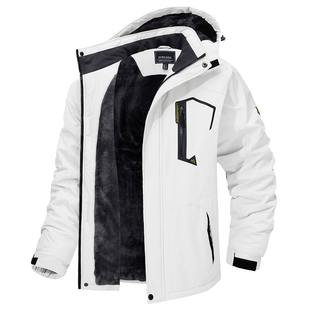Josiah™ | Anorak impermeable forrado con capucha