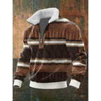Matthew™ | Jersey con media cremallera y cuello sherpa