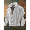 Matthew™ | Jersey con media cremallera y cuello sherpa
