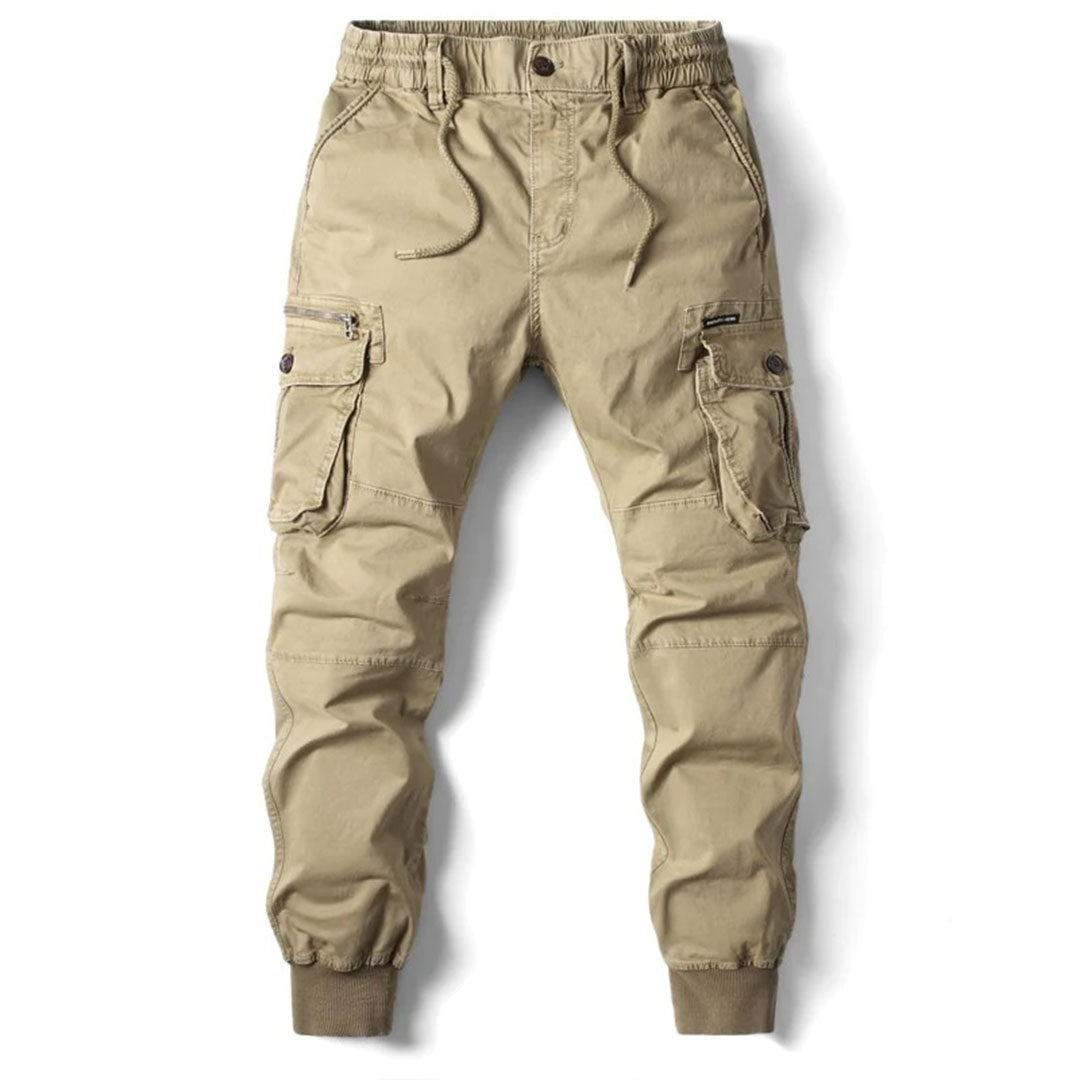 Declan™ | Pantalón cargo jogger con bolsillos y puños elásticos