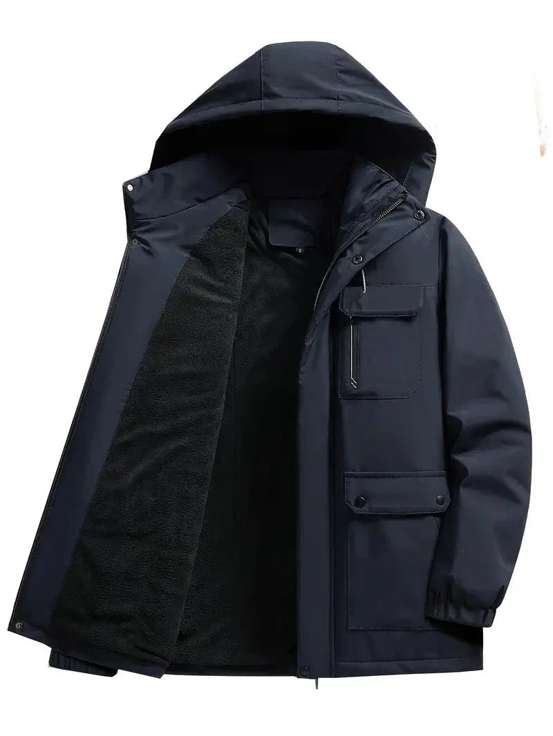 Jesse™ | Parka impermeable forrada de polar con capucha