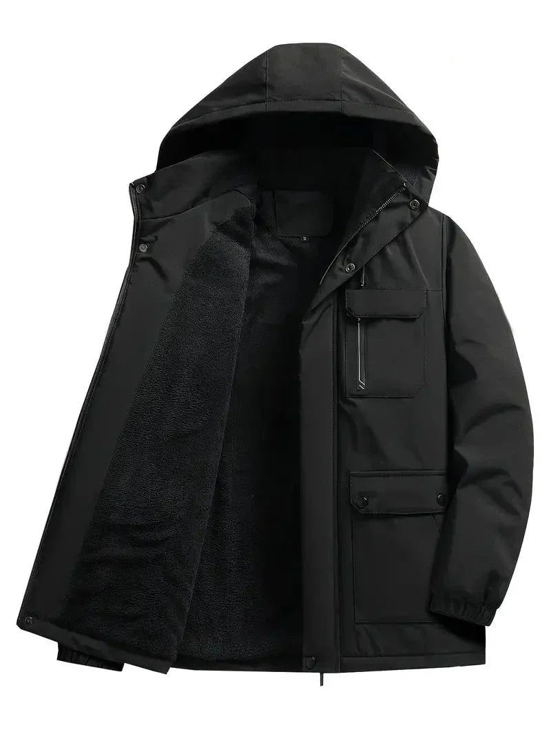 Jesse™ | Parka impermeable forrada de polar con capucha