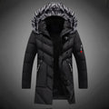 Miles™ | Parka larga acolchada con capucha de pelo sintético