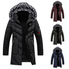 Miles™ | Parka larga acolchada con capucha de pelo sintético