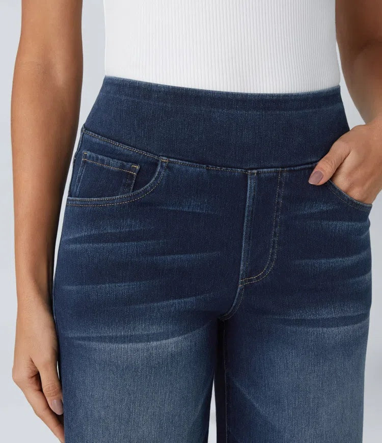 Josephine™ | Vaqueros de pierna ancha y tiro alto