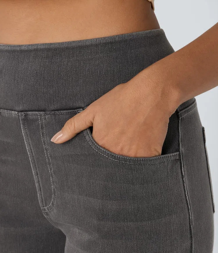 Josephine™ | Vaqueros de pierna ancha y tiro alto