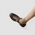Maeve™ | Zapatos Mary Jane de punta cuadrada con tacón bajo