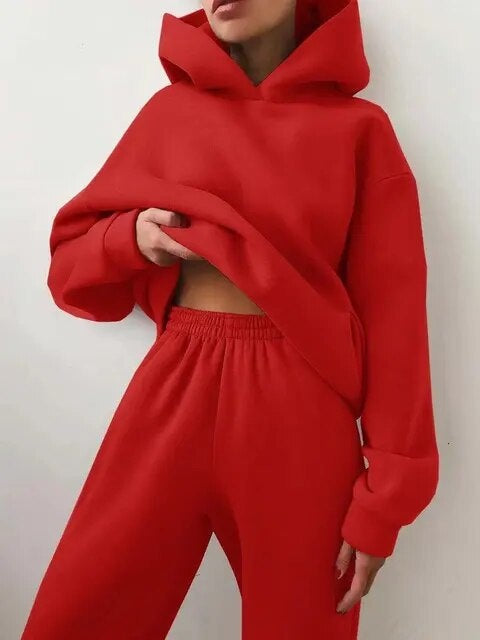 Lydia™ | Chándal con sudadera con capucha y pantalón jogger