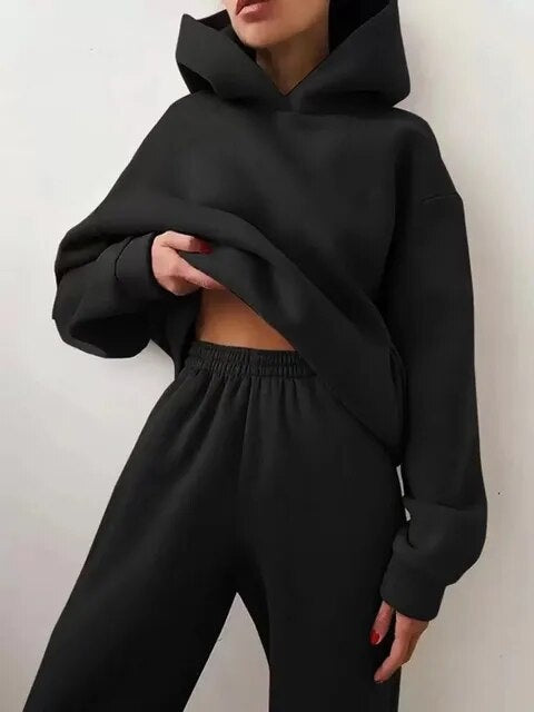 Lydia™ | Chándal con sudadera con capucha y pantalón jogger