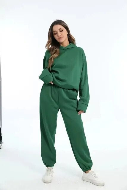 Lydia™ | Chándal con sudadera con capucha y pantalón jogger