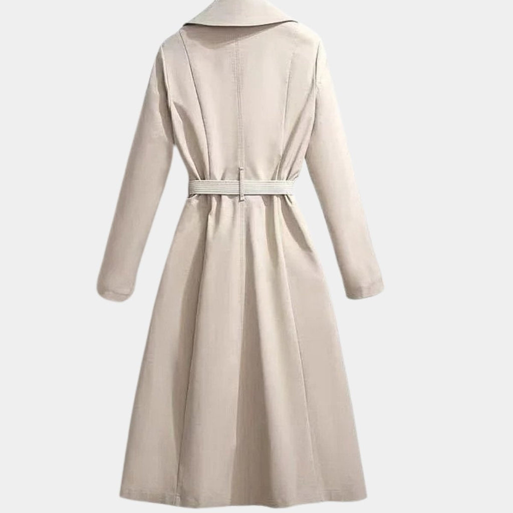 Addison™ | Gabardina midi con cinturón