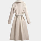 Addison™ | Gabardina midi con cinturón