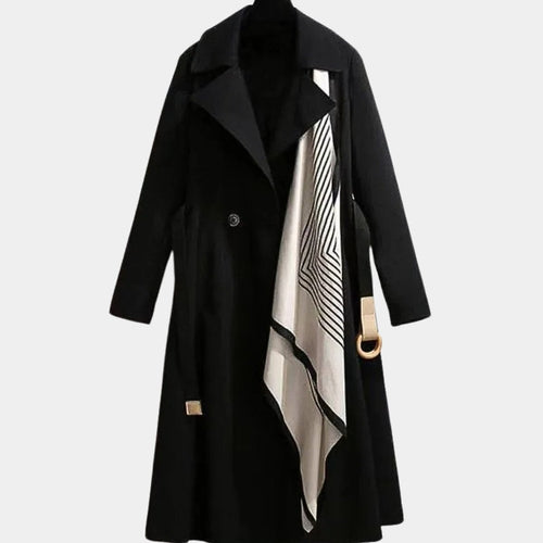 Addison™ | Gabardina midi con cinturón