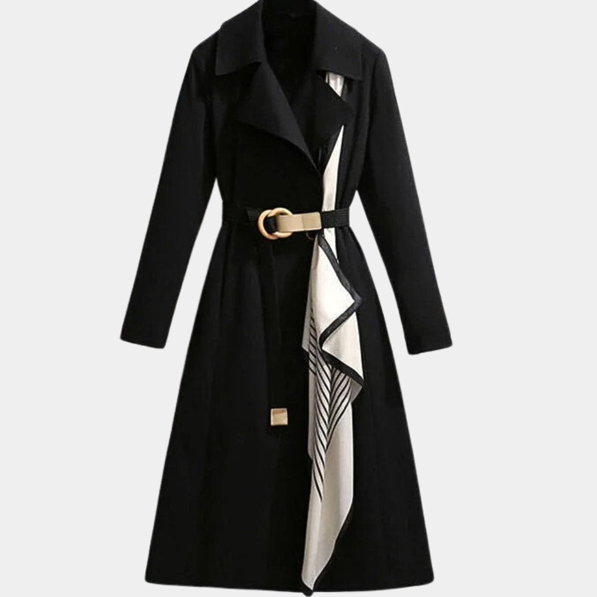 Addison™ | Gabardina midi con cinturón