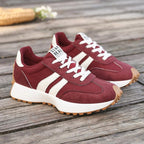 Colette™ | Zapatillas retro de running con suela chunky