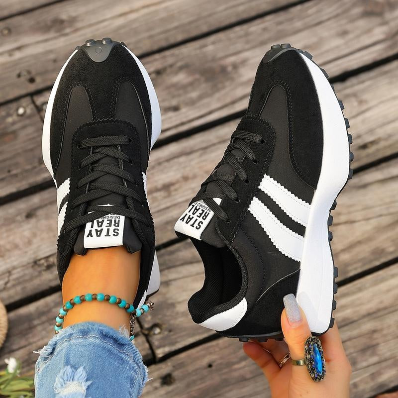 Colette™ | Zapatillas retro de running con suela chunky