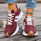 Colette™ | Zapatillas retro de running con suela chunky