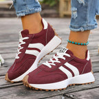 Colette™ | Zapatillas retro de running con suela chunky