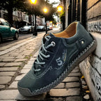 Whitney™ | Zapatos blucher de ante con suela cosida a mano