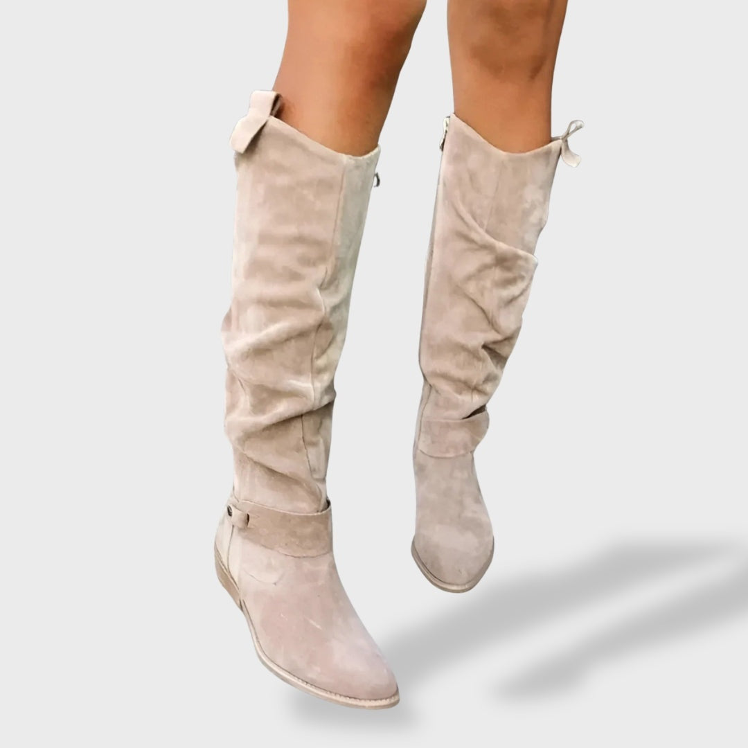 Sadie™ | Botas camperas de ante de caña alta