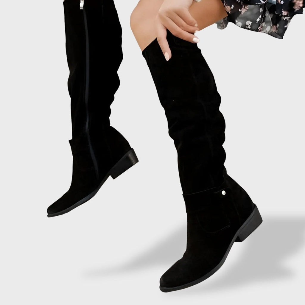 Sadie™ | Botas camperas de ante de caña alta