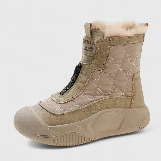 Cassidy™ | Botas impermeables forradas con cremallera delantera