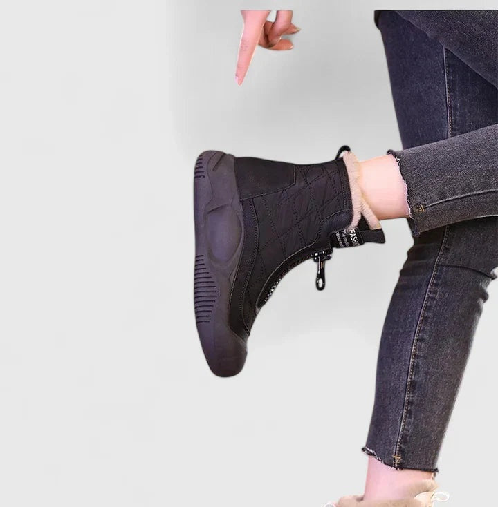 Cassidy™ | Botas impermeables forradas con cremallera delantera
