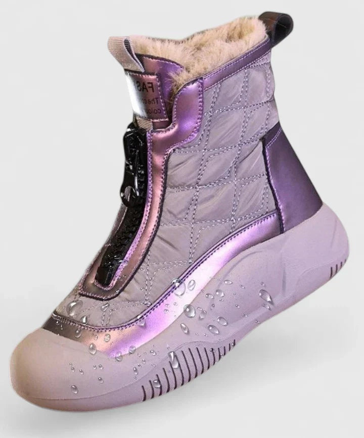 Cassidy™ | Botas impermeables forradas con cremallera delantera