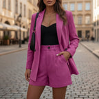 Luna™ | Conjunto de blazer y short de tiro alto