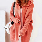 Gabriella™ | Jersey de punto oversize con capucha