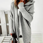 Gabriella™ | Jersey de punto oversize con capucha
