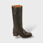Gabriella™ | Botas camperas de piel hasta la rodilla