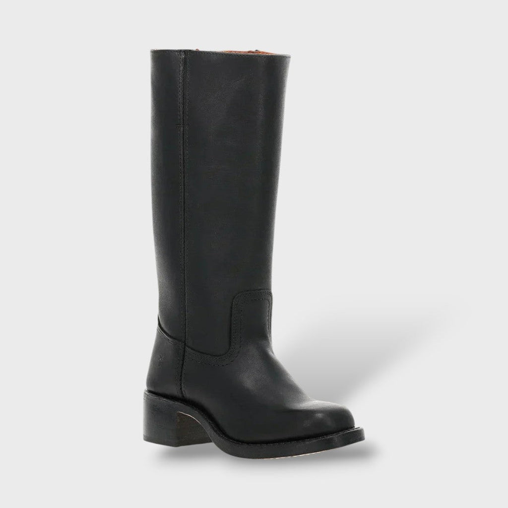 Gabriella™ | Botas camperas de piel hasta la rodilla