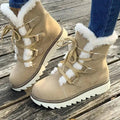 Joanna™ | Botines de invierno con forro de borreguito y plataforma