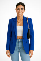 Daphne™ | Blazer de un botón con solapa