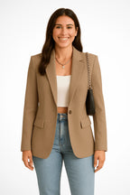 Daphne™ | Blazer de un botón con solapa