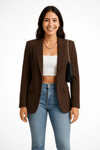 Daphne™ | Blazer de un botón con solapa