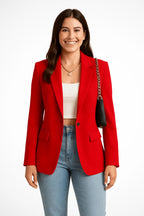 Daphne™ | Blazer de un botón con solapa