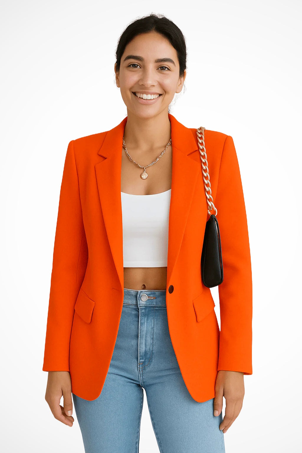 Daphne™ | Blazer de un botón con solapa